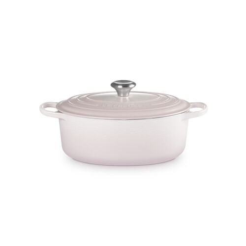 Le Creuset gietijzeren ovale braadpan - 29 cm / 4.7 liter - shell pink