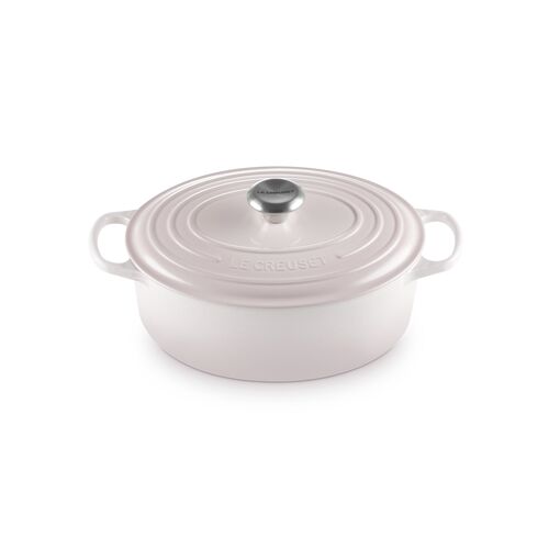 Le Creuset gietijzeren ovale braadpan - 29 cm / 4.7 liter - shell pink