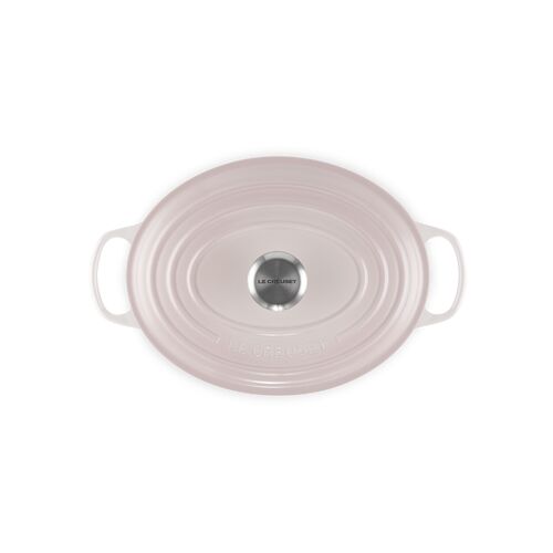 Le Creuset gietijzeren ovale braadpan - 29 cm / 4.7 liter - shell pink