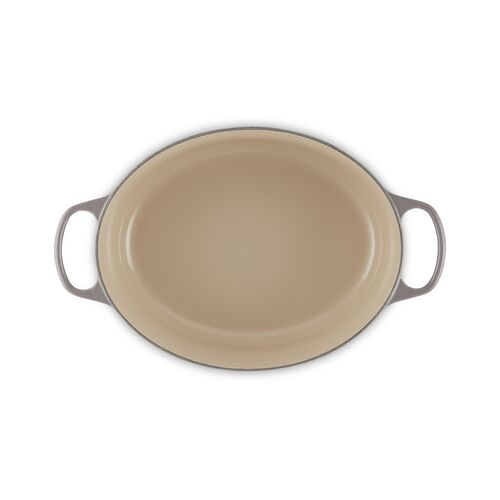 Le Creuset gietijzeren ovale braadpan - 33 cm / 7.5 liter - flint