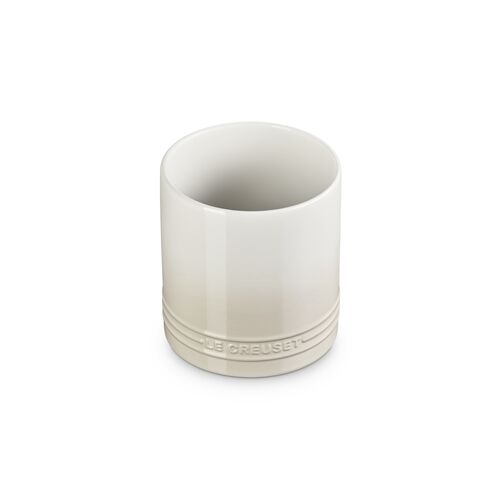 Le Creuset aardewerken signature spatelpot - meringue