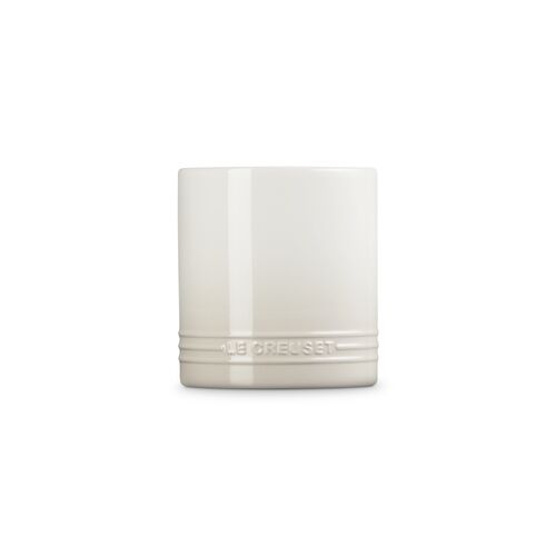 Le Creuset aardewerken signature spatelpot - meringue