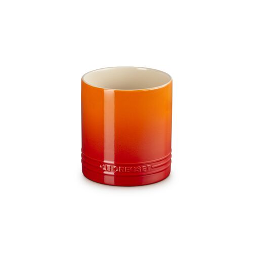 Le Creuset aardewerken signature spatelpot - oranjerood